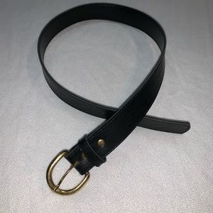 vintage thrifted faux leather adjustable belt